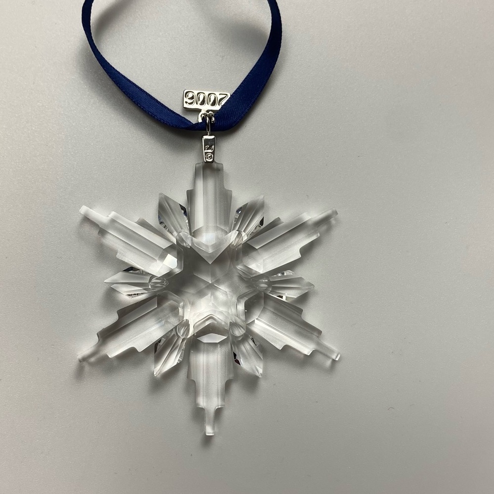 NWB Swarovski 2006 Crystal Snowflake Christmas Ornament New - Picture 2 of 12